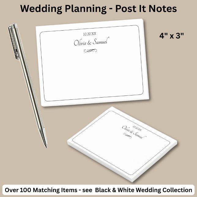 Post-it® Notas Adhesivas Negro y Blanco con Scroll Infinito (Subido por el creador)