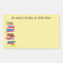 Notas adhesivas para amantes de los libros