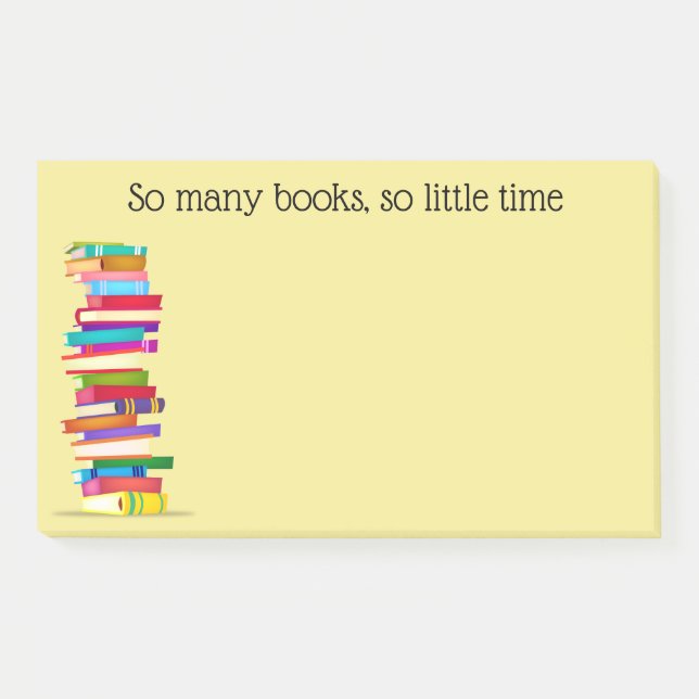 Post-it® Notas adhesivas para amantes de los libros (Anverso)