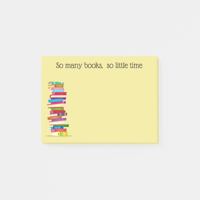 Post-it® Notas adhesivas para amantes de los libros (Anverso)