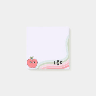 Post-it® Notas adhesivas para maestros de manzana