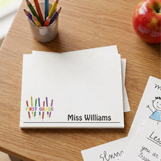 Post-it® Notas Adhesivas para Maestros de Primer Grado