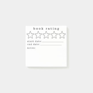 Post-it® Notas adhesivas para reseñas de libros Bloc de not