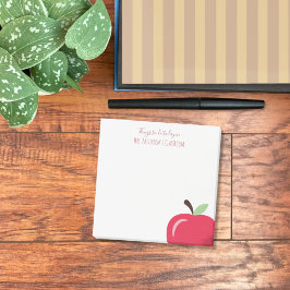 Post-it® Notas Adhesivas Pequeñas Parte Manzana Roja Profes
