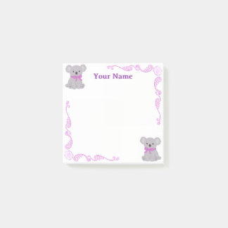Post-it® Notas adhesivas personalizadas con filigrana de ko