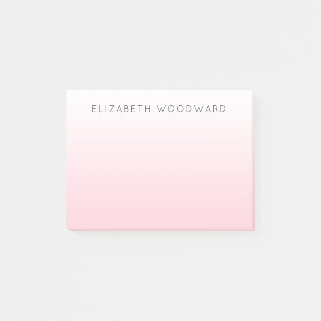 Post-it® Notas adhesivas personalizadas con gradiente de co (Anverso)