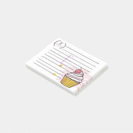 Post-it® Notas Adhesivas Personalizadas con Monograma de Cu
