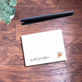 Post-it® Notas adhesivas personalizadas de latte con especi