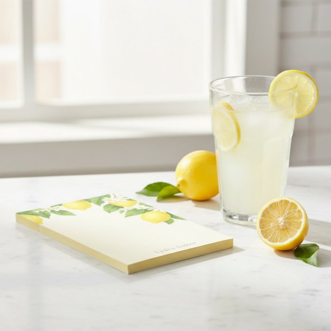 Post-it® Notas adhesivas personalizadas de limonero 4" x 6" (Subido por el creador)
