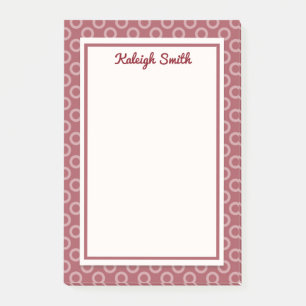 Post-it® Notas Adhesivas Personalizadas de Lunares Marrones