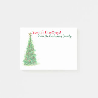 Post-it® Notas adhesivas personalizadas de Navidad