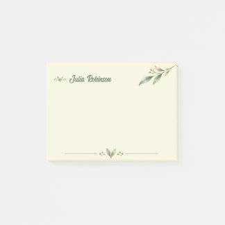 Post-it® Notas adhesivas Personalizadas de Zen Botánico Pos