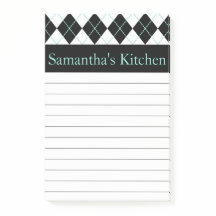 Notas Adhesivas Personalizadas para Cocina Regalo