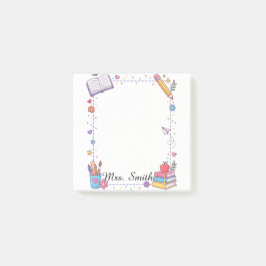 Post-it® Notas Adhesivas Personalizadas para Maestros con D