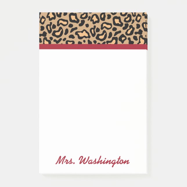 Post-it® Notas Adhesivas Personalizadas para Maestros con E (Anverso)