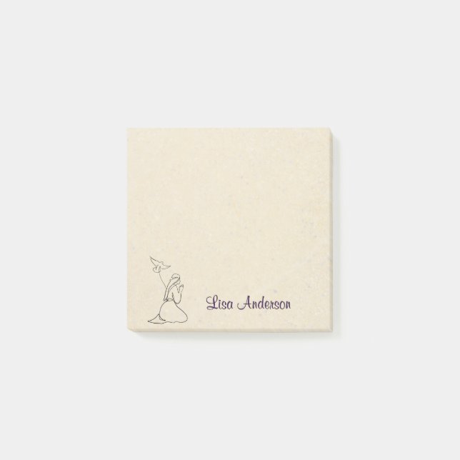 Post-it® Notas Adhesivas Personalizadas para Tomar Notas (Anverso)