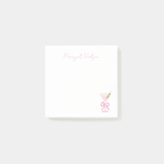 Post-it® Notas Adhesivas Preppy Martini