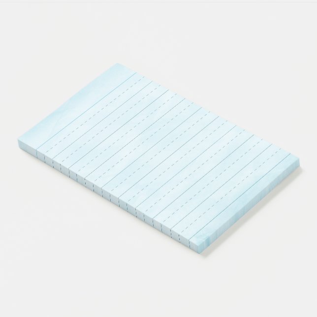 Post-it® Notas adhesivas rayadas (En perspectiva)