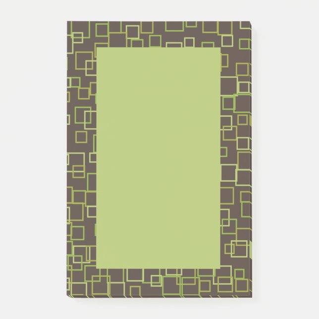 Post-it® Notas Adhesivas Retro Marrón (Anverso)