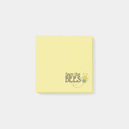 Post-it® Notas adhesivas Salva las Abejas