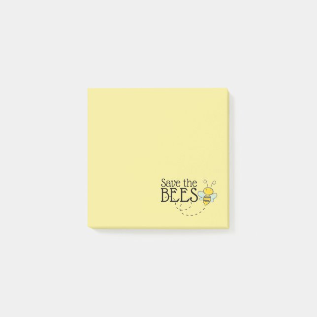 Post-it® Notas adhesivas Salva las Abejas (Anverso)