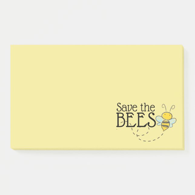 Post-it® Notas adhesivas Salva las Abejas (Anverso)