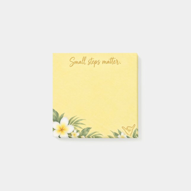 Post-it® Notas adhesivas Small Steps Matter (Anverso)