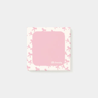 Post-it® Notas Adhesivas Sueños de Lazo Rosa