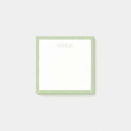 Post-it® Notas Adhesivas Verde Hoja