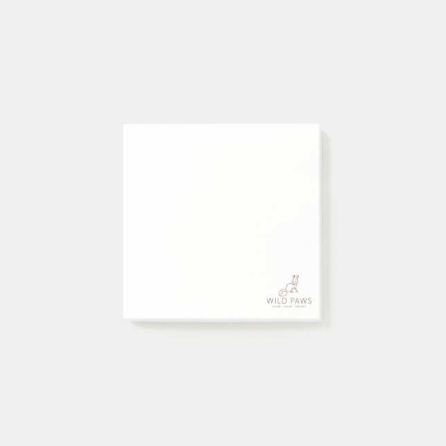 Post-it® Notas Adhesivas Wild Paws (Anverso)