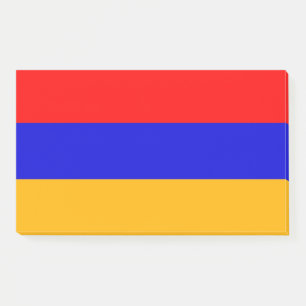Post-it® Notas con bandera de Armenia