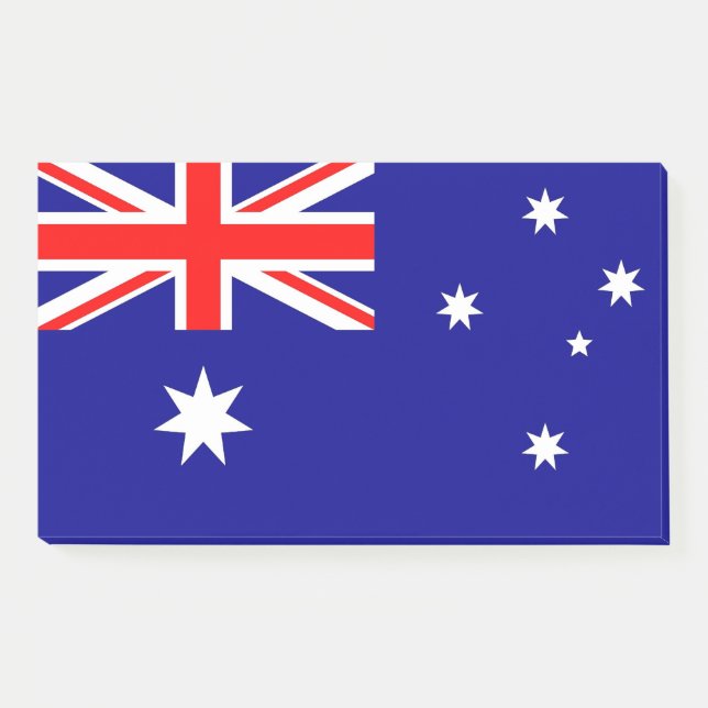 Post-it® Notas con bandera de Australia (Anverso)