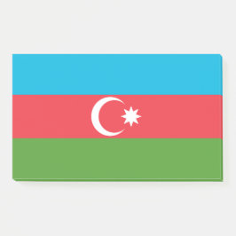 Post-it® Notas con bandera de Azerbaiyán