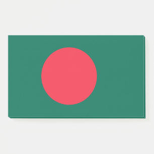 Post-it® Notas con bandera de Bangladesh