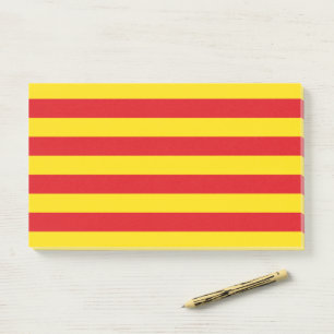 Post-it® Notas con bandera de Cataluña