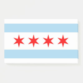 Post-it® Notas con bandera de Chicago, Illinois, Estados Un