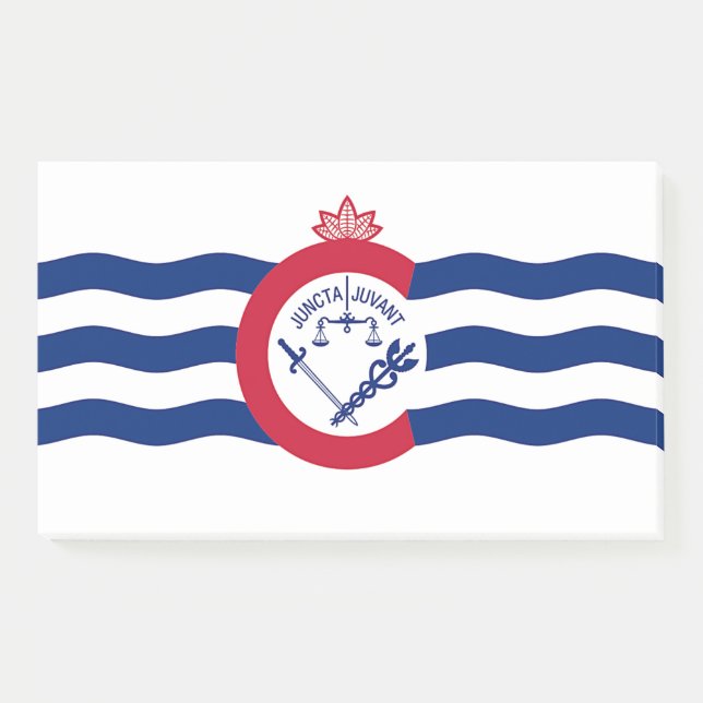 Post-it® Notas con bandera de Cincinnati City, Estados Unid (Anverso)