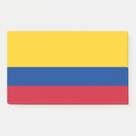 Post-it® Notas con bandera de Colombia