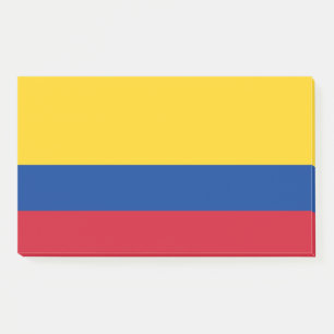 Post-it® Notas con bandera de Colombia