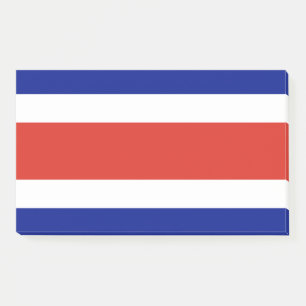 Post-it® Notas con bandera de Costa Rica