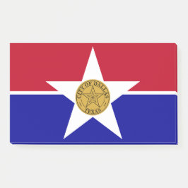 Post-it® Notas con bandera de Dallas, Estados Unidos
