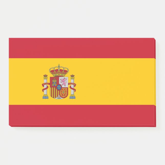 Post-it® Notas con bandera de España (Anverso)