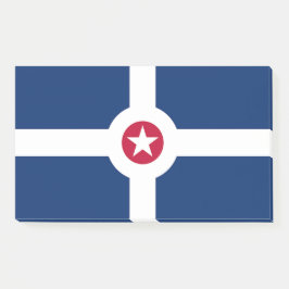 Post-it® Notas con bandera de Indianápolis, Estados Unidos