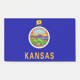 Post-it® Notas con bandera de Kansas, Estados Unidos