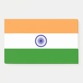 Post-it® Notas con bandera de la India