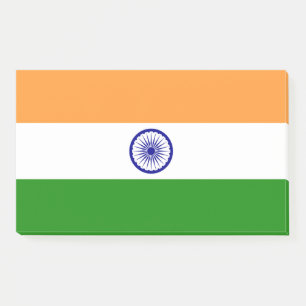 Post-it® Notas con bandera de la India