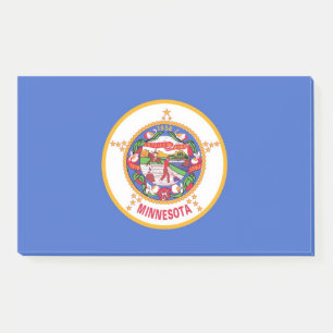 Post-it® Notas con bandera de Minnesota, EE.UU.