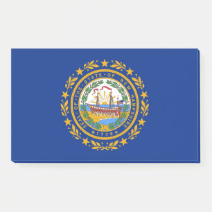 Post-it® Notas con bandera de New Hampshire, EE.UU.