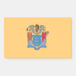 Post-it® Notas con bandera de Nueva Jersey, Estados Unidos