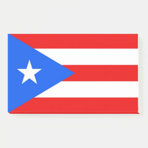 Post-it® Notas con bandera de Puerto Rico, Estados Unidos